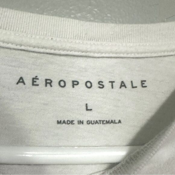 Aeropostale Men’s size Large white NYC graphic tee 601B4 - Picture 2 of 4